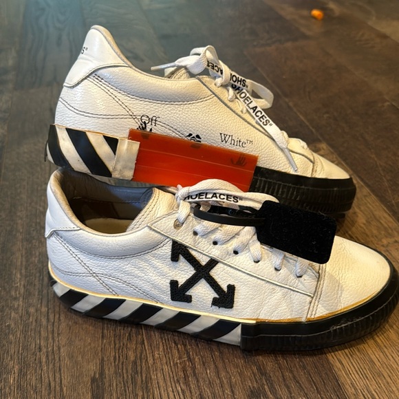 White Sneakers Off White Low Top Vulc White Vulc Low Top Off White